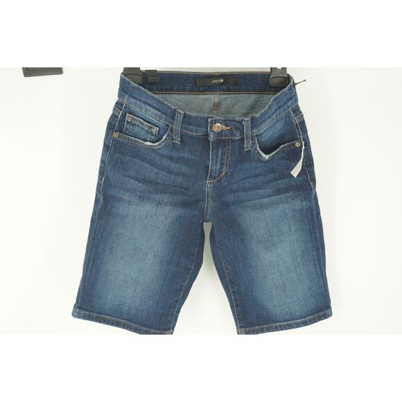 Joe's Jeans Monica Blue Denim Skinny Shorts size 25 NWT $138 - Picture 3 of 5